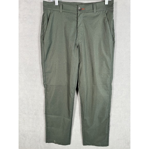 Other - QOR Nylon Hiking‎ Pants Mens Size 32 Green With Pockets